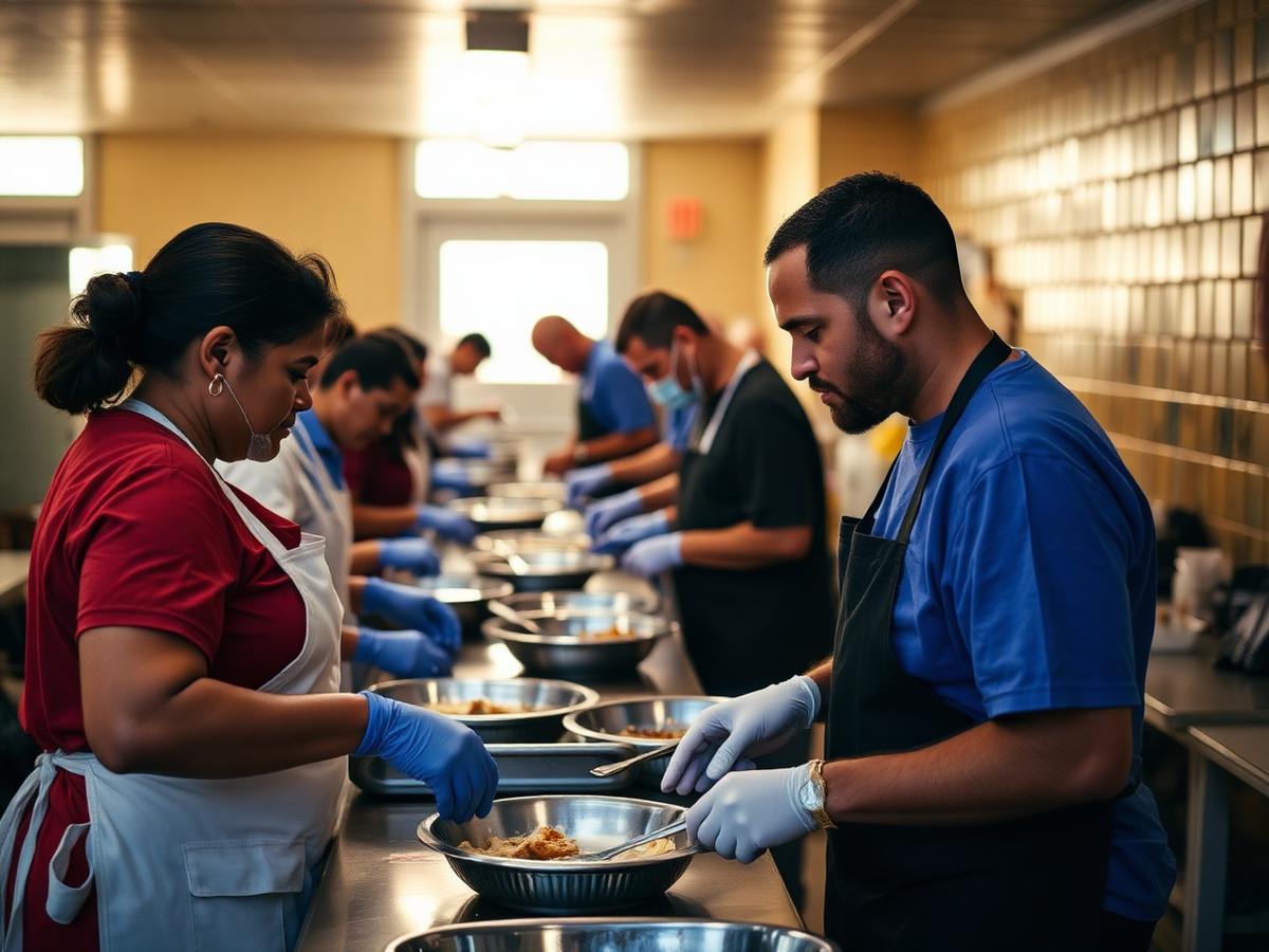Community kitchen service
